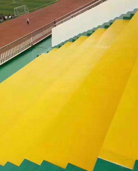 镇宁球场台阶翻新修补改造